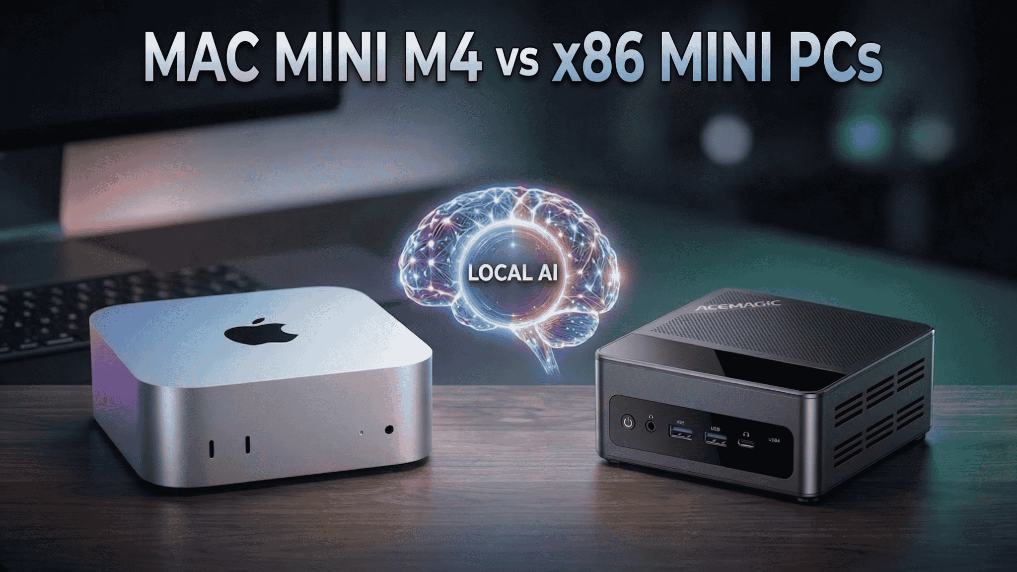 Mac Mini M4 vs x86 Mini PCs for Local AI: Which is Best? – ACEMAGIC Mac Mini M4 vs x86 Mini PCs for Local AI: Which is Best? – ACEMAGIC