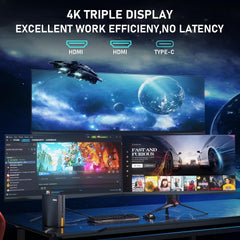 ACEMAGIC AD15 Intel i5-12450H Mini PC