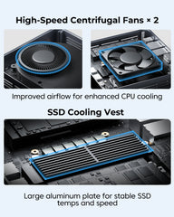 ACEMAGIC F5A AMD Ryzen AI 9 HX 370 Mini PC