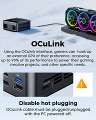 ACEMAGIC F5A AMD Ryzen AI 9 HX 370 Mini PC