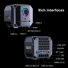 ACEMAGIC M1A PRO Intel® Core™ i9-13900HK Gaming Mini PC with RTX 5060 GPU