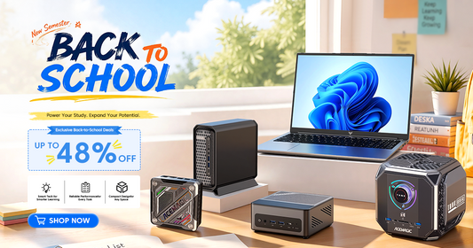 Back to School Sales 2026 | Save Up 48% Off ACEMAGIC AI Mini PCs & Laptops