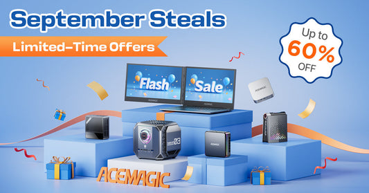 ACEMAGIC 2025 Fall Flash Sale｜Mini PCs & Laptops at Unbeatable Prices