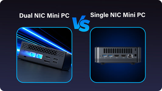 Choose Single or Dual Network Port Mini PC