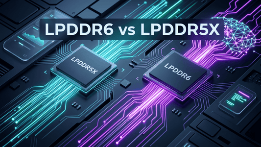 LPDDR6 vs LPDDR5X