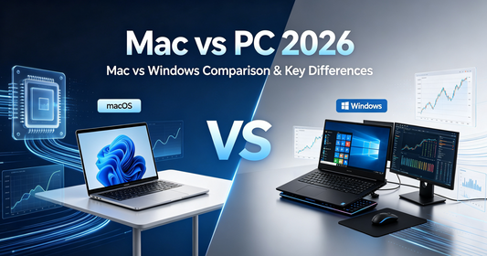 Mac vs PC 2026: Mac vs Windows Comparison & Key Differences