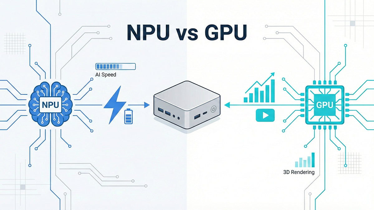 NPU vs GPU: How to Choose the Right Hardware for Your Mini PC – ACEMAGIC