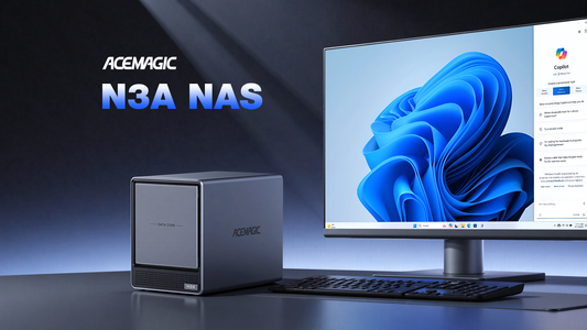 ACEMAGIC N3A NAS｜Compute and Storage in One with Up to 136TB Support