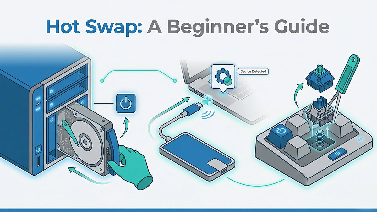 What Is Hot Swap? Hot-Swapping Guide for Beginners – ACEMAGIC
