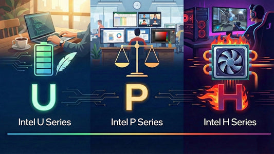 Intel H vs P vs U Suffixes