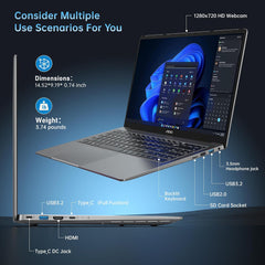 ACEMAGIC AX16 Pro Ryzen 7 5825U /  Ryzen 7 5700U Laptop