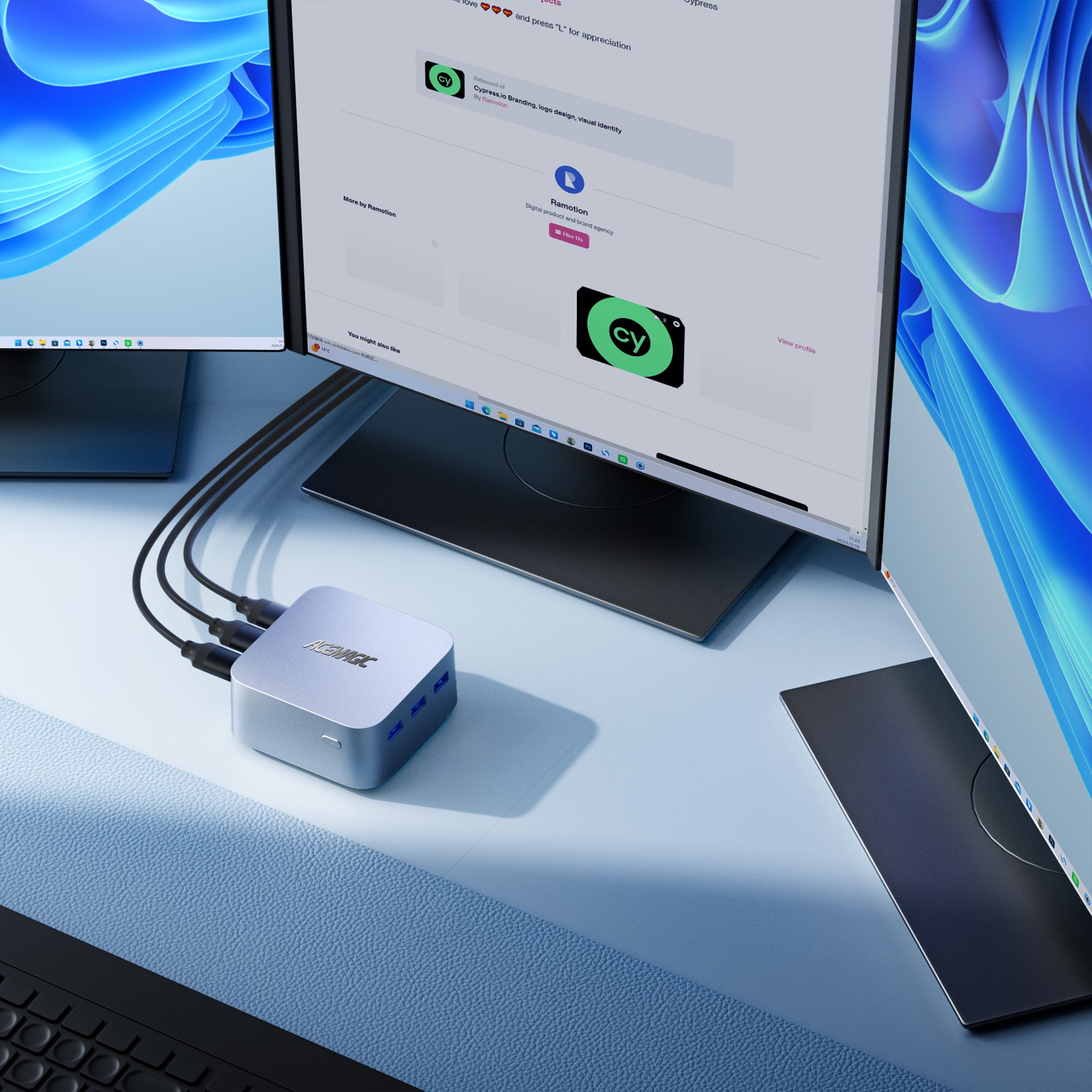 ACEMAGIC T8 Plus Intel 12th Alder Lake N97 Mini PC