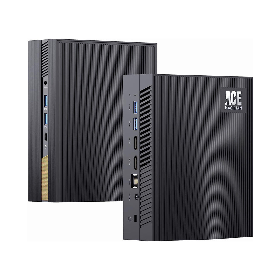 ACEMAGICIAN Gaming PC Mini PC 32GB RAM 512GB SSD with Ryzen 7 5700U, Mini  Computer Small Form Factor Desktop Computer, Micro PC AMR5 Support 3 Mode