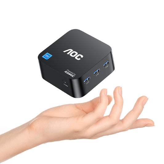 ACEMAGIC & AOC Collaborate on T8PLUS Intel 12th Alder Lake-N97 Mini PC