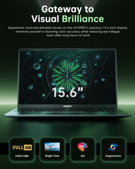 ACEMAGIC LX15 Pro Laptop with AMD Ryzen 7 5700U Processor and 15.6" Display