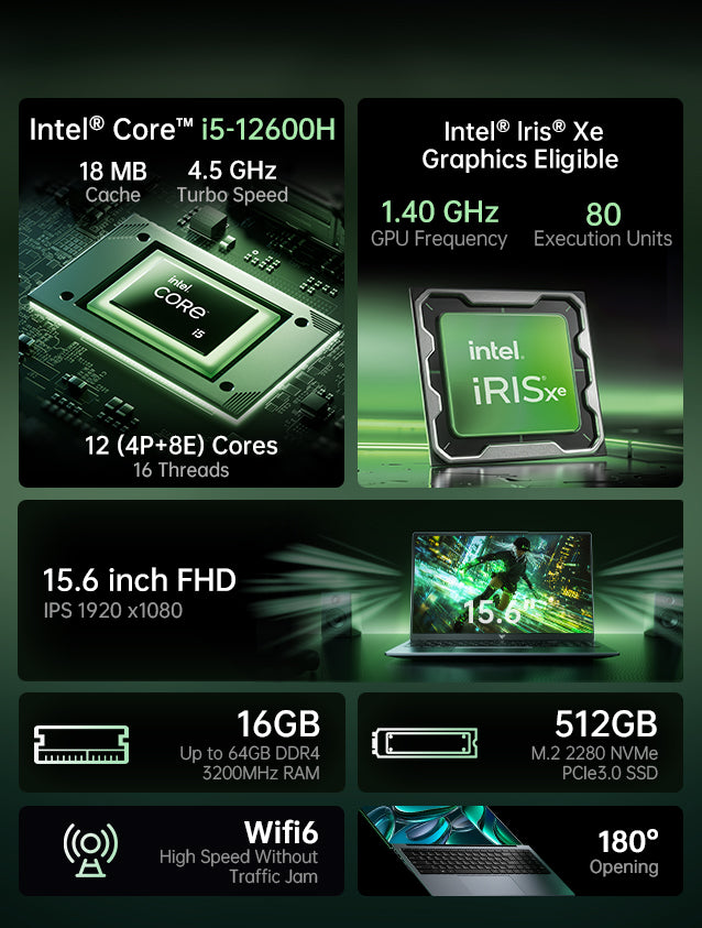 ACEMAGIC LX15 Pro Ryzen 7 5700U 15.6 Inch Laptop