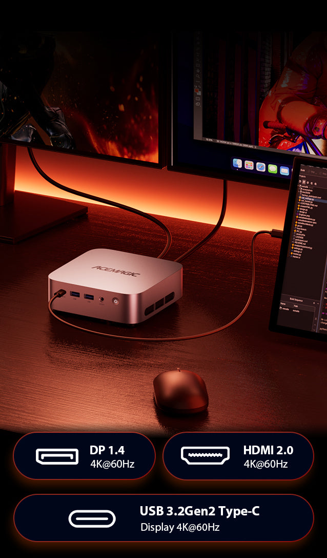 ACEMAGIC K1 Intel Core i5-12600H Mini PC