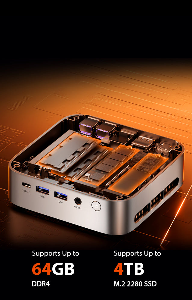 ACEMAGIC K1 AMD Ryzen™3 4300U/3300U Mini PC