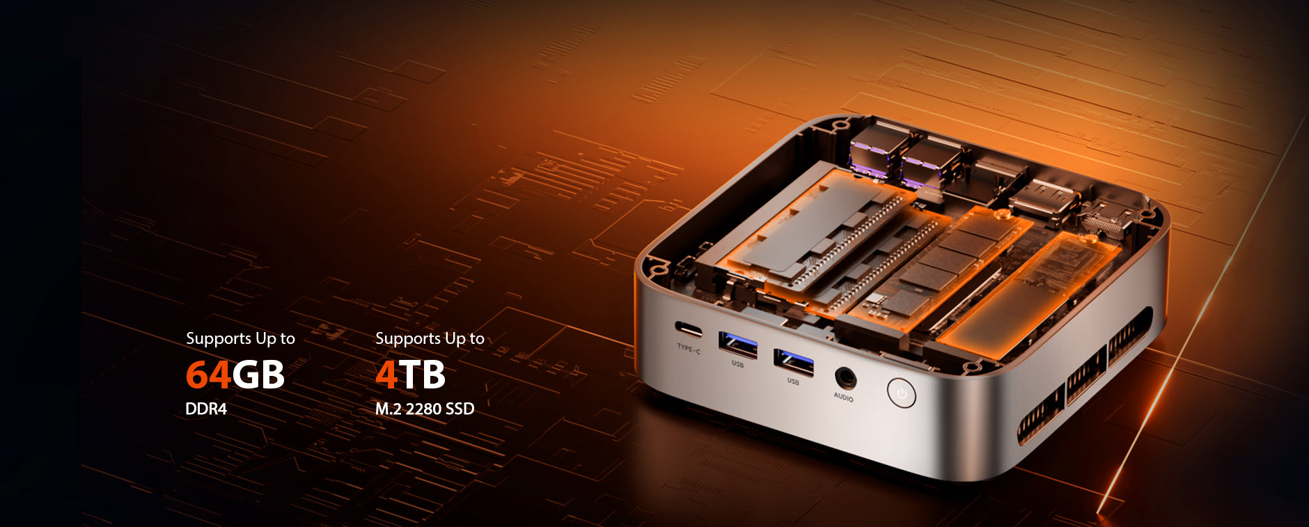 ACEMAGIC K1 AMD Ryzen™3 4300U/3300U Mini PC