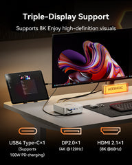 ACEMAGIC W1 AMD Ryzen Mini PC | Ryzen™ 7 8745HS Compact Desktop PC
